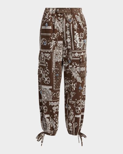 Cinq à Sept Zola Bandana Cotton Twill Military Pants