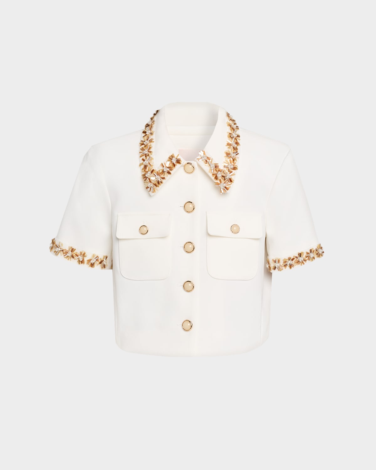 Cinq a Sept Aanya Sunflare Embellished Jacket
