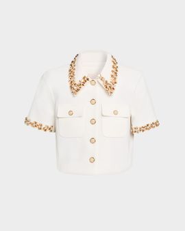 Cinq a Sept Aanya Sunflare Embellished Jacket