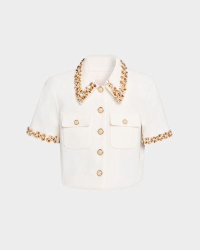 Cinq a Sept Aanya Sunflare Embellished Jacket