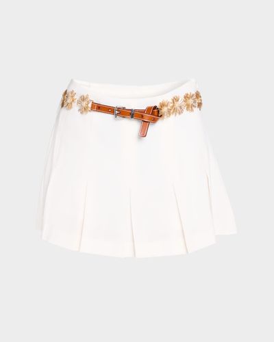 Cinq a Sept Aanya Sunflare Embellished Skort