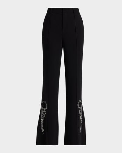 Cinq a Sept Abeline Cascading Ribbon Pants