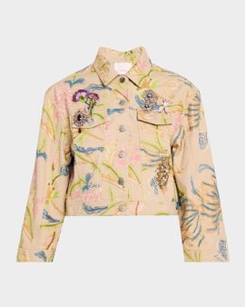 Cinq a Sept Addie Embroidered Jacket