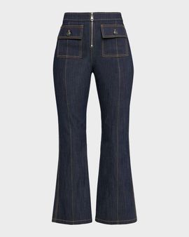 Cinq a Sept Azure Skinny Flare Jeans