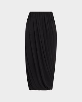 Cinq a Sept Calden Draped Midi Skirt