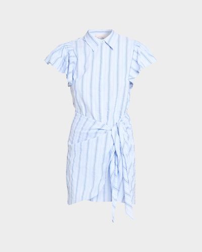 Cinq a Sept Charmine Stripe Shirtdress