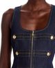 Cinq A Sept Cinq a Sept Abbot Scoop Neck Denim Top in Indigo - 4