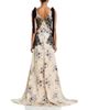 Cinq A Sept Cinq a Sept Antonella Hand Sketched Floral Silk Dress - 4