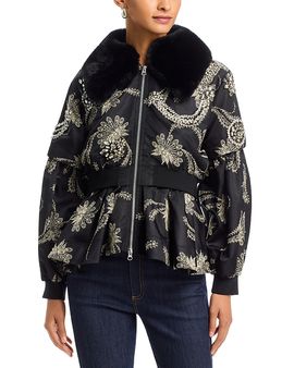 Cinq A Sept Cinq a Sept Armelle Embellished Paisley Fan Jacket