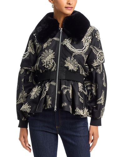 Cinq A Sept Cinq a Sept Armelle Embellished Paisley Fan Jacket