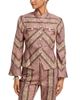 Cinq A Sept Cinq a Sept Avril Jean Jacket in Pepper Paisley - 1