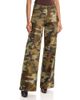 Cinq A Sept Cinq a Sept Blakely High Rise Straight Jeans in Camo Crystals - 1