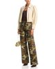 Cinq A Sept Cinq a Sept Blakely High Rise Straight Jeans in Camo Crystals - 2