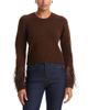 Cinq A Sept Cinq a Sept Briana Feather Trim Sweater - 1