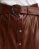 Cinq A Sept Cinq a Sept Briony Faux Leather Midi Skirt - 5