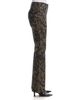 Cinq A Sept Cinq a Sept Charlie Printed Patchwork Lace High Rise Flare Jeans in Biscotti/Black - 4
