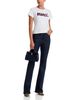Cinq A Sept Cinq a Sept Cotton Stretch Embellished Shrunken Tee - 2