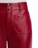 Cinq A Sept Cinq a Sept Dorothea Faux Leather High Rise Straight Jeans - 5