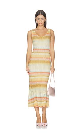 Cinq a Sept Cinq a Sept Edie Spaced Dyed Dress