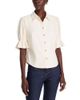 Cinq A Sept Cinq a Sept Fiona Lite Faux Leather Flare Cuff Top - 1