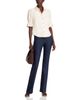 Cinq A Sept Cinq a Sept Fiona Lite Faux Leather Flare Cuff Top - 2