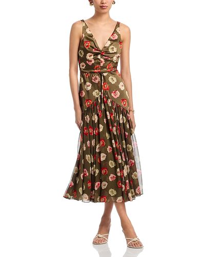 Cinq A Sept Cinq a Sept Floating Poppies Makaila Dress