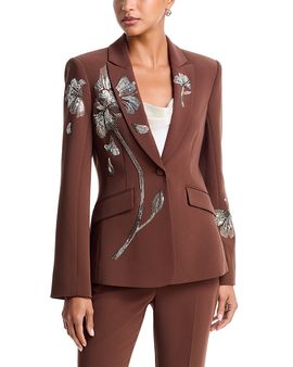 Cinq A Sept Cinq a Sept Gilded Peony Beaded Cheyenne Blazer