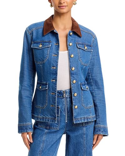 Cinq A Sept Cinq a Sept Katniss Button Front Jacket