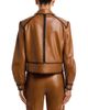 Cinq A Sept Cinq a Sept Kimmy Whipstitch Faux Leather Jacket - 4