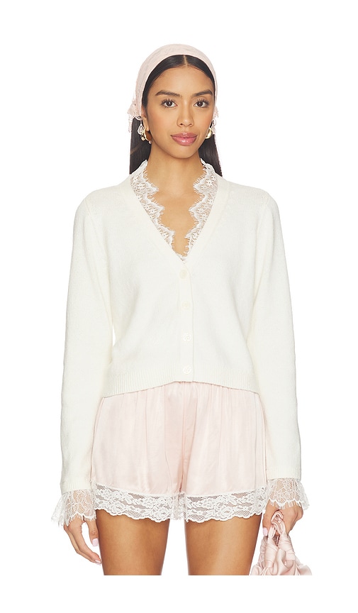 glance tokyo】Elegant Lace Knit OP original