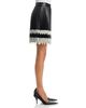 Cinq A Sept Cinq a Sept Laney Faux Leather Pleated Skirt - 4