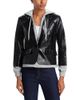 Cinq A Sept Cinq a Sept Le Petit Khloe Faux Leather Layered Blazer - 1