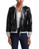 Cinq A Sept Cinq a Sept Le Petit Khloe Faux Leather Layered Blazer - 3