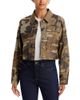 Cinq A Sept Cinq a Sept Lexie Cotton Stretch Embellished Camo Jacket - 1