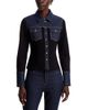 Cinq A Sept Cinq a Sept Lyric Denim Patchwork Button Up Shirt - 1