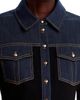 Cinq A Sept Cinq a Sept Lyric Denim Patchwork Button Up Shirt - 2