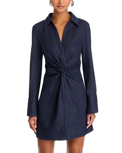 Cinq A Sept Cinq a Sept Mckenna Denim Cotton Dress