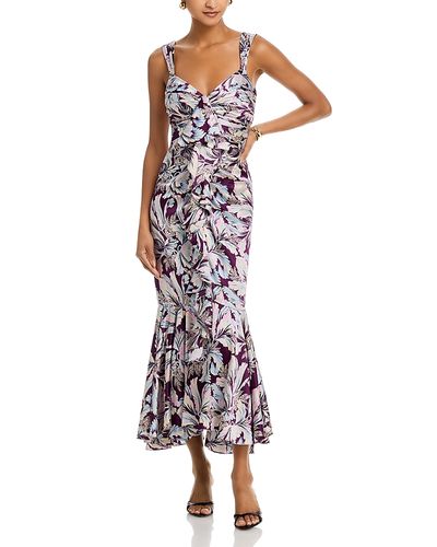 knee length dresses for ladies Free People Tip Toeing Tulip Midi Dress – White Chocolate Couture