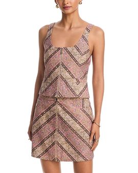 Cinq A Sept Cinq a Sept Nicole Pepper Paisley Denim Top