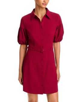 Cinq A Sept Cinq a Sept Norel Button Front Mini Dress