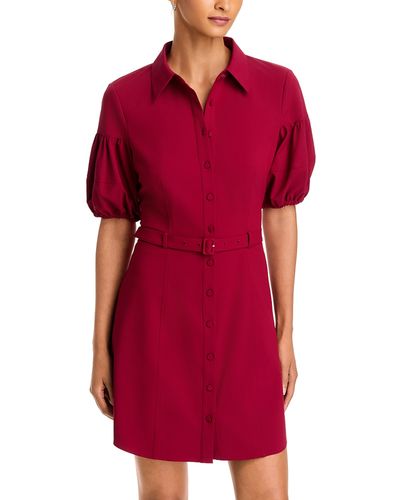 Cinq A Sept Cinq a Sept Norel Button Front Mini Dress