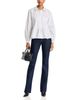 Cinq A Sept Cinq a Sept Nyomi Striped Peplum Top - 2