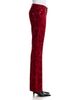 Cinq A Sept Cinq a Sept Paisley Flocked Stevie High Leg Jeans in Rougewood - 4