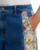 Cinq A Sept Cinq a Sept Patchwork Zoe High Rise Barrel Jeans in Saphir - 5