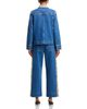 Cinq A Sept Cinq a Sept Patchwork Zoe High Rise Barrel Jeans in Saphir - 6