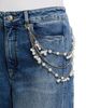 Cinq A Sept Cinq a Sept Pearl Chain Betsy High Rise Straight Jeans in Amberstone - 5