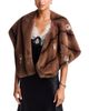 Cinq A Sept Cinq a Sept Pearl Drop Gianella Faux Fur Stole - 3