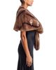Cinq A Sept Cinq a Sept Pearl Drop Gianella Faux Fur Stole - 5