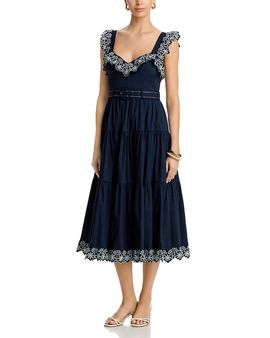Cinq A Sept Cinq a Sept Pierson Midi Dress