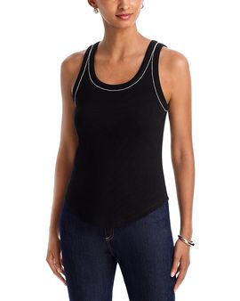 Cinq A Sept Cinq a Sept Quenta Cotton Stretch Tank Top